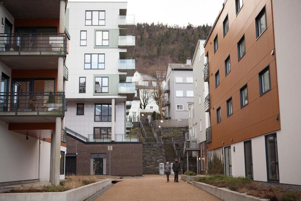 Bjorvika Apartments, Damsgard Area, Bergen City Center Экстерьер фото